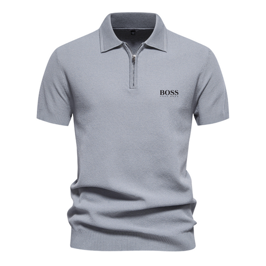 Short Sleeve Half-Zip Polo