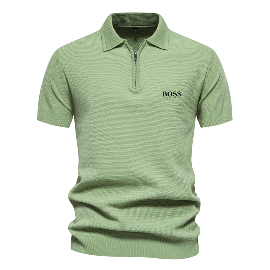 Short Sleeve Half-Zip Polo