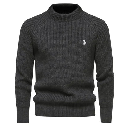 Cotton crewneck sweater